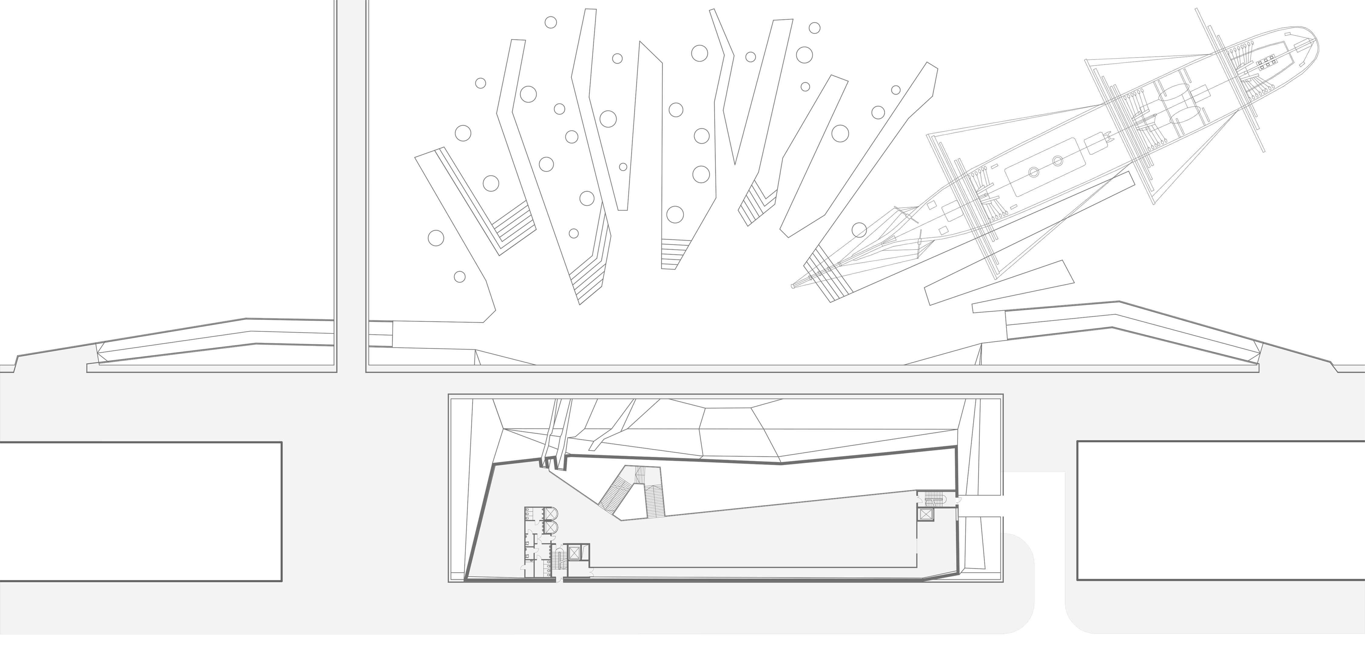 Floor plan 2 for Floating art, Buenos Aires, Argentina.